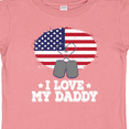 thumbnail image 4 of Inktastic I Love my Daddy Military Son Daughter Boys or Girls Baby T-Shirt, 4 of 5