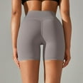 thumbnail image 4 of Yuzhih High Waisted Biker Shorts Women Athletic Workout Running Yoga Gym Shorts Butt Lifting Leggings, 4 of 5