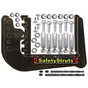 SafetyStruts Heavy Duty RV Bumper Brackets Universal (New, Thicker, 5/16" Version)