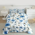 thumbnail image 2 of Homewish Floral Daisy Bedding Comforter Set 2pcs for Teens Boys Girls,Chic Flowers Twin Comforter Sets Microfiber,Spring Garden Breathable Bedding Set,Super Cozy Room Decor, 2 of 8