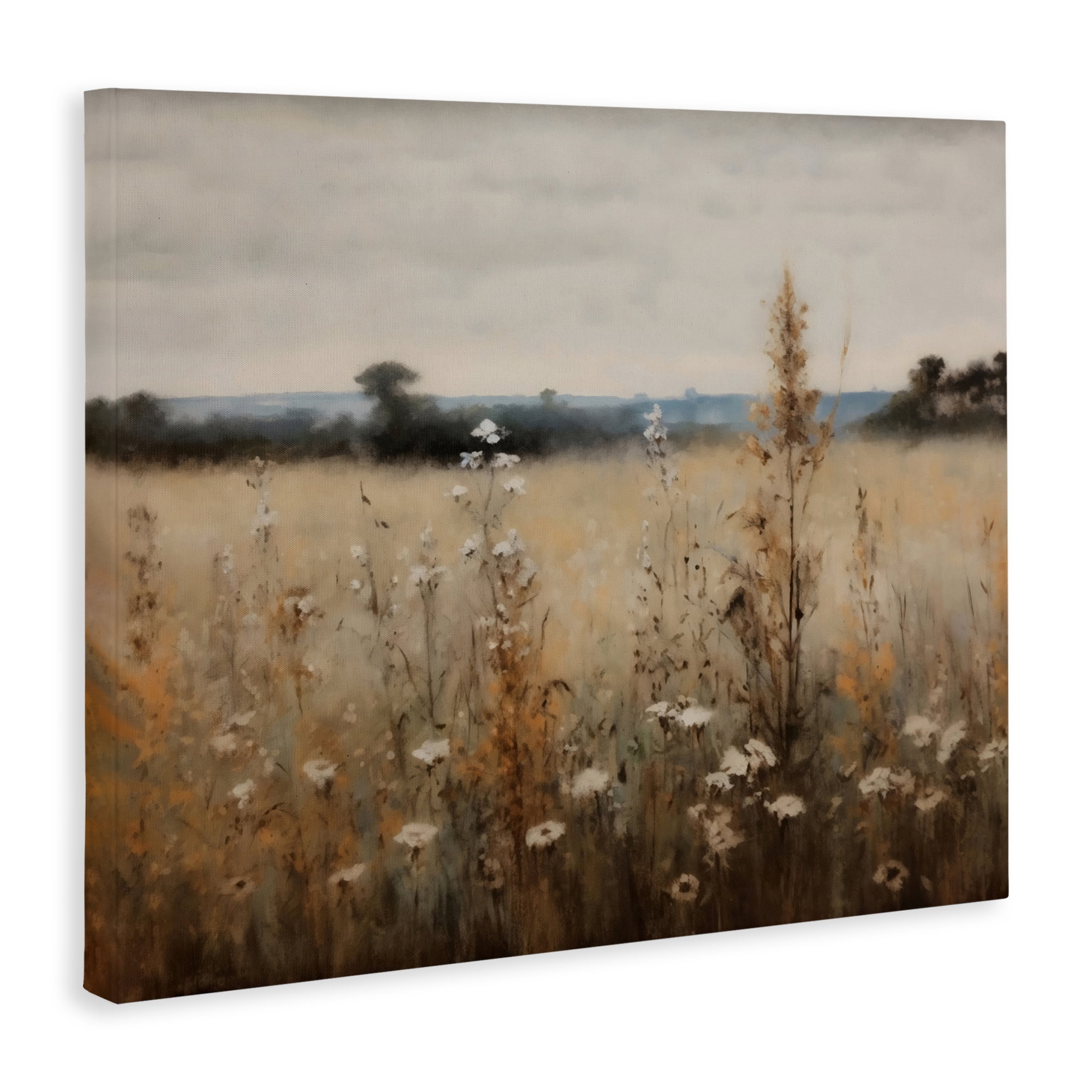 Stupell Industries Country Wildflowers in Misty Meadow Canvas Wall Art, design by Creative Studio