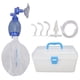 thumbnail image 3 of Juego de resucitador de entrenamiento de emergencia PVC PP Bolsa de resucitador simple Juego de cubierta facial para respirar Herramienta de respiración artificial para el hogar Bebé Estándar 1600 ml, 3 of 14