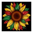 thumbnail image 1 of Pintura de diamante 5D DIY Taladro redondo completo Kit de girasol Decoración del hogar Artesanía(2) FLhrweasw Nuevo, 1 of 9