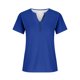 thumbnail image 4 of Fiudx Tops para Mujer Blusa con Botones de Color y Cuello Redondo, Informal, Cómoda Ya La Moda para Mujer, 4 of 6