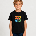 thumbnail image 2 of Boys Graphic T Shirt Child Of God Colorful Short Sleeve Tee Faith Religious Theme 100% Cotton Soft Kids Tops 4-13Y, 2 of 5