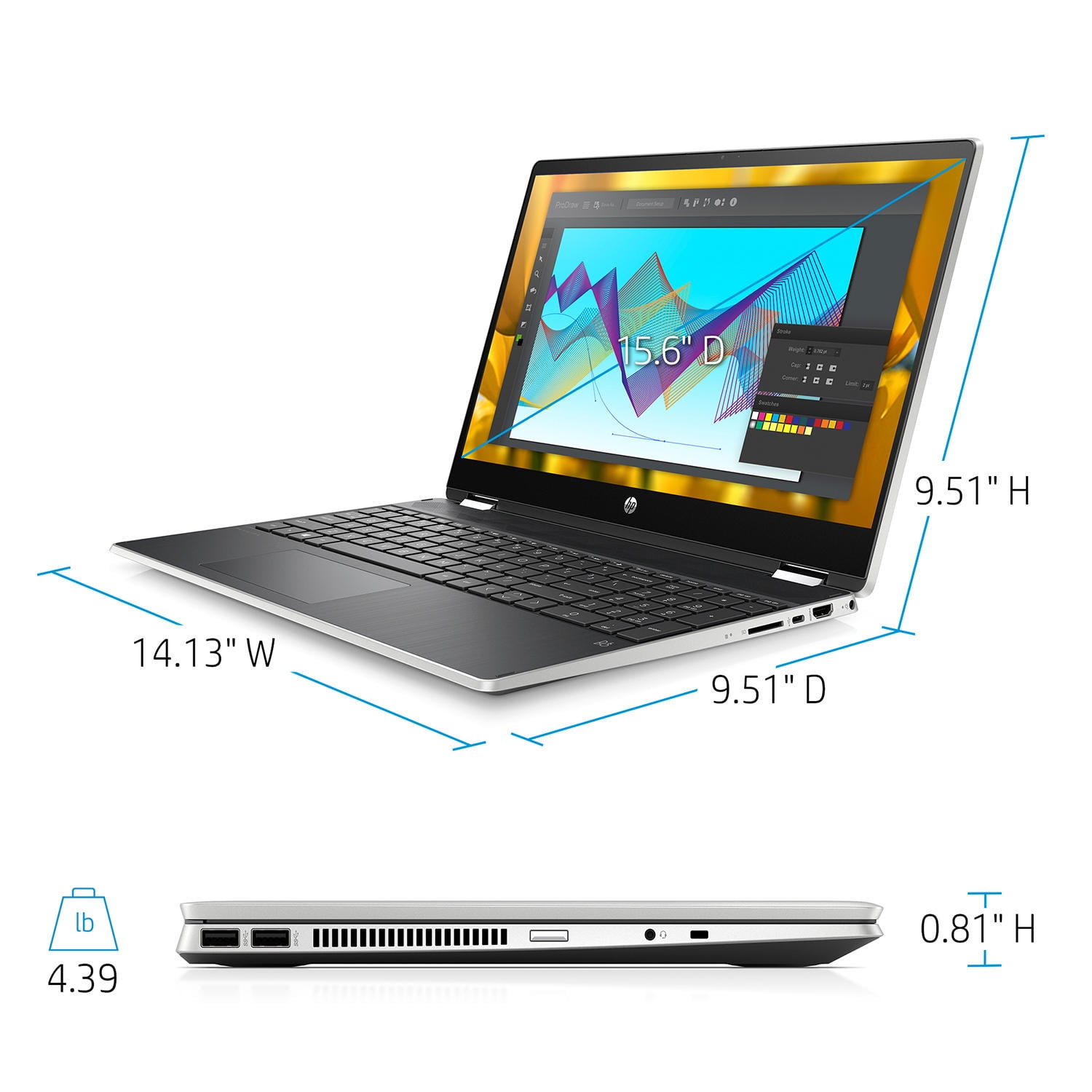 HP Pavilion x360 15.6