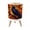 Color 1, variant on Small Trash Can with Lid Rustic Blue Rowboat Sandy Beach Seagull Ocean Waves Sunrise 1.8 Gallon Dog Proof Trash Can Round Garbage Can Waste Bin Wastebasket for Bathroom Bedroom Living Room