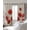 Beige, variant on Red Poppy Blackout Curtains for Bedroom/Living Room, Thermal Insulated Kitchen Curtains, Spring Summer Farmhouse Flowers Watercolor Grommet Darkening Window Treatment Drapes 42"x84"x2