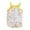Light Yellow, variant on REDARER Girls' Floral Print Pajama Set 2-Piece Sleeveless Cami Top & Shorts with Trim Summer Loungewear,2-3 Years