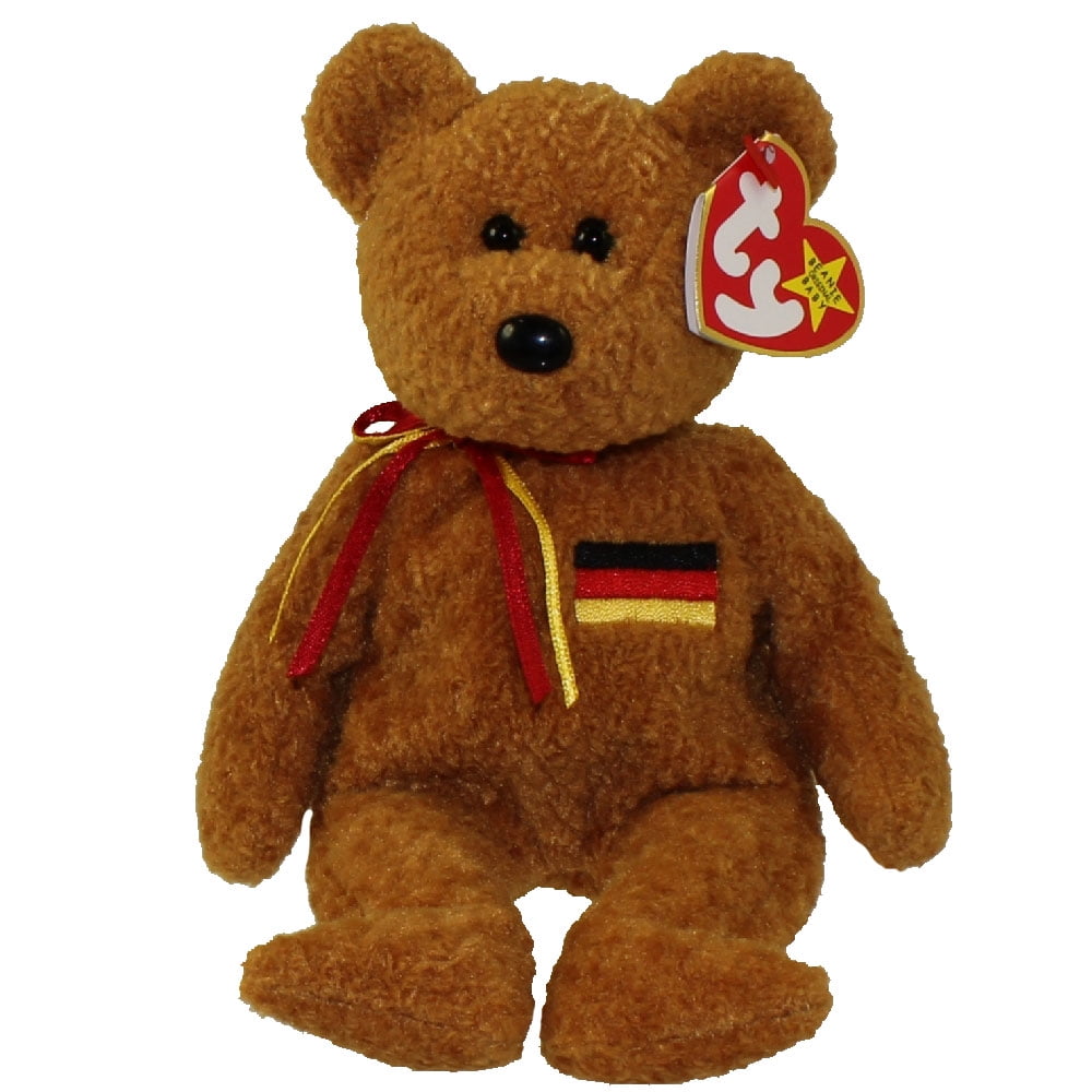 TY Beanie Baby - GERMANIA the Bear (German Exclusive) (8.5 inch) - Walmart.com