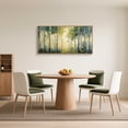 thumbnail image 5 of TOARTi Birch Tree Framed Canvas Wall Art Forest Nature Landscape Painting Green Woodland Decor for Living Room Bedroom Office 20x40 Inch, 5 of 9