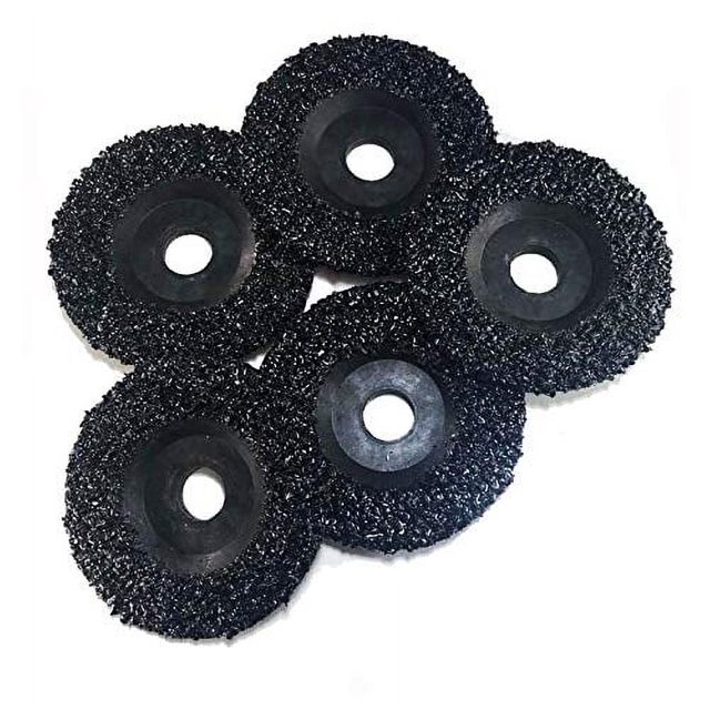 Lot de 5 Disques Ultra Roues Grith 16 en Silicone Carbure pour Usage Intensif - Diamètre 4.5 Pouces