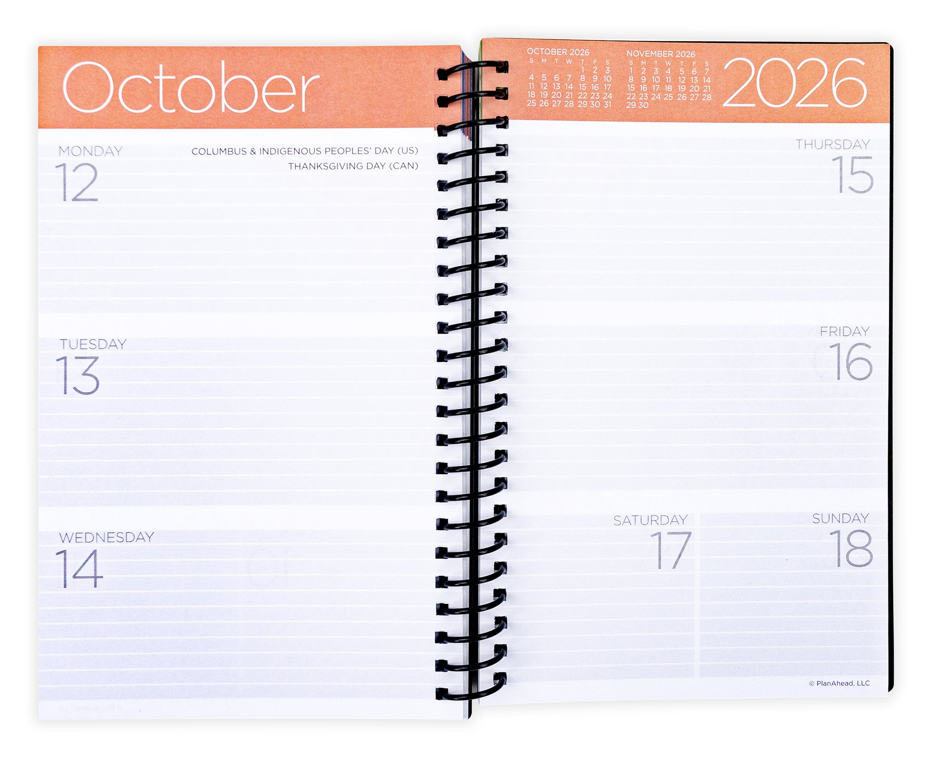See&nbsp;it&nbsp;Bigger&nbsp;Monthly&nbsp;Weekly&nbsp;Planner Medium&nbsp;(5.25 x 8) Black 15-month&nbsp;Oct 2025-Dec&nbsp;2026