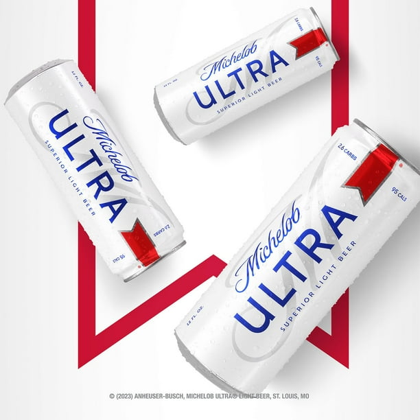 Michelob Ultra Superior Light Lager Beer, 12 fl. oz. can, 30