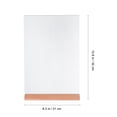 thumbnail image 2 of OULII Menu Display Stands Display Stand Transparent Acrylic for Store Advertisement 1 Set, 2 of 6