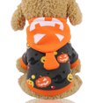 thumbnail image 1 of leyfeng Ropa de estilo Halloween para perros y mascotas, abrigo suave y cálido para otoño e invierno, ropa para mascotas, disfraces de Cosplay, 1 of 8