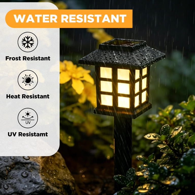 Daybetter Solar Pathway Lights, 12 Pack Warm White photo 6