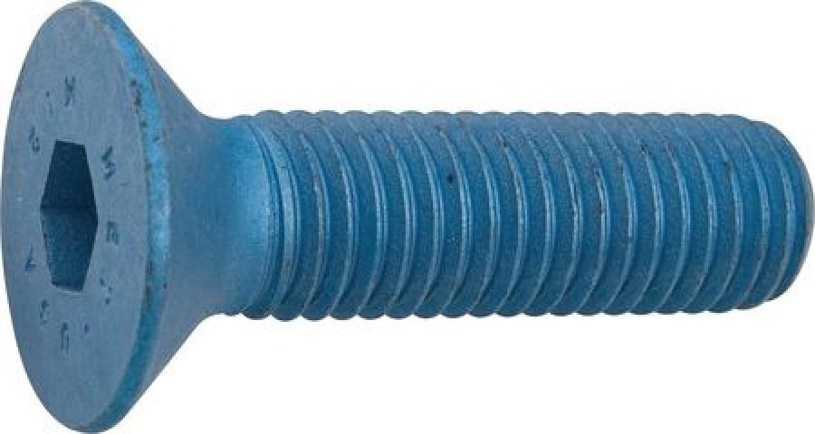 60 Mm L 25 Pk Metric Blue Ust178029 M8-1.25 Cylindrical Socket Head Cap Screw 