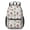 Robot and Wrenches, variant on Robot and Arms Cream Pattern 17" School Backpacks for Teens,Waterproof Oxford Fabric,S-Shape Padded Straps for School,Travel,Hiking,Camping