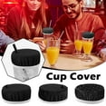 thumbnail image 3 of Nightclub Artifact Anti-dust Cup Lid Glass Drink Cover Mug Capxp Coffee Z6A9, 3 of 7