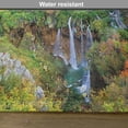 thumbnail image 6 of Ambesonne Fall Place Mats Set of 4, Scenic Fall Valley Lakes, Standard Size, Green Blue Orange, 6 of 6