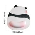 thumbnail image 3 of BingTong Mouse Pad Cute Cartoon Panda Mice Pad with Comfortable Gel Filled Wrist Rest Gel Support, Ergonimic Mouse Mat Wrist Support Pad Office And Home Use White, 3 of 8