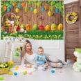 thumbnail image 4 of Decoraciones de Pascua, pancartas de Pascua, 3 tamaños diferentes, pancartas navideñas, fondos de Pascua, feliz Pascua, decoración para interiores y exteriores, vallas de jardín, fiestas temáticas de, 4 of 6