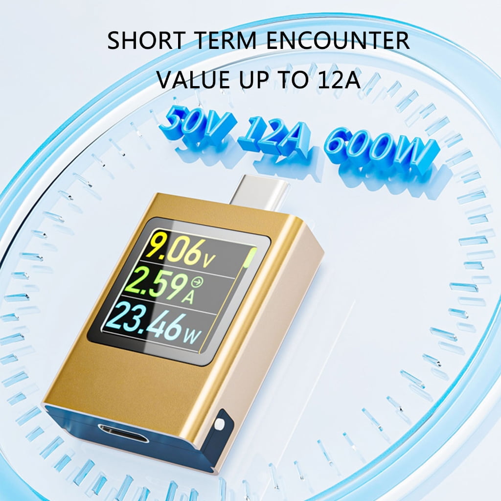 Yokua Digital Multimeter Charging Analysis With Voltage Wattage Current Tester Meter