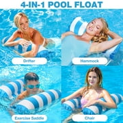 Livhil 3Pcs Pool Float Hammock,Pool Float Loungers,Water Hammock Lounge, Swimming Pool Floats for Adults