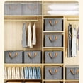 thumbnail image 4 of PRETXORVE Effortless Clothing Storage Solution Your Life with this Drawer-Style Fabric Wardrobe Organizer for Sweaters and More, 4 of 9