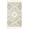 thumbnail image 4 of SAFAVIEH Aspen Caymen Geometric Fringe Wool Area Rug, Taupe/Ivory, 7' x 7' Round, 4 of 10