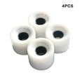 thumbnail image 4 of 4 Pieces Skateboard Wheel Chic Design Sporting Equipment Craftsmanship Handy Installation Skate Motion Universal Skate Motion White, 4 of 7