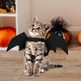 thumbnail image 1 of Disfraz de ala de murciélago para mascota Fernando accesorios para disfrazar a cachorros y gatos decoración de Halloween, 1 of 8