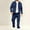 Set-A119Navy, variant on Gamivast Men's 2 Piece Utility Set Full Zip Jacket with Chest Pockets and Cargo Pants Outdoor Tracksuit Workwear Style Outfit for Casual Daily Hiking Travel