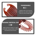 thumbnail image 2 of HLONK 6pcs Hair Comb and Clips Set for Styling, 2 of 6