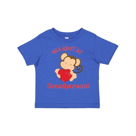 

Inktastic Wild About my Grandparents Boys or Girls Toddler T-Shirt
