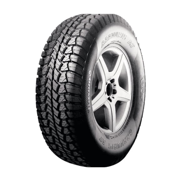 Llanta medida 245/75 R16 120/116Q modelo BRAVURIS AT OWL (Todo Terreno) marca BARUM (By Continenta).