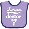 thumbnail image 3 of Inktastic Future Doctor Medical Career Boys or Girls Baby Bib, 3 of 4