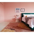 thumbnail image 2 of Mainstays Pink Floral Indoor Shag Rug, 5' 3"W x 7'L, 2 of 9