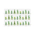 thumbnail image 7 of DouZhe Polyester Placemats Set of 4, Small Goblin Gnomes Green Pattern Heat Resistant Place Mats for Dining Table, 12" x 18", 7 of 7