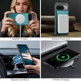 thumbnail image 6 of JEEHOOD Case For Google Pixel 10 / Pixel 10 Pro, RFID Blocking, PU Leather,Compatible With MagSafe Detachable 2 In 1 Wallet With Built-in Push Card Holder,Kickstand Magnetic Protective Cover,Blue, 6 of 8