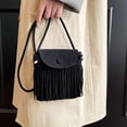 thumbnail image 5 of CAIXIA Crossbody Fanny Packs For WomenRetro Fringe Trendy Messenger Crossbody Bag, Compact Square Shape Everyday Shoulder Purse, 5 of 7