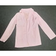 thumbnail image 2 of sweethay Ropa Liso Clásico Vestido de manga larga Sencillo Traje amigable con la piel Mujer Primavera Verano Ocio Cita de viaje diario Abrigos y chamarras Rosa METRO, 2 of 6