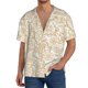thumbnail image 1 of Balery Plant Camisa Casual de Manga Corta con Botones para Hombre, Texturizada, Estilo Cubano, para Playa, Verano-Large, 1 of 5