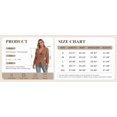 thumbnail image 5 of Women V‑Neck Button Front Knit Cardigan Long Sleeve Fitted Sweater Coat, 5 of 5