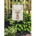 thumbnail image 2 of KDAGR Symbol Deer Head Christmas Club Cute Drawing Drawn Emblem Garden Flag Decorative Flag House Banner 28x40 inch, 2 of 2
