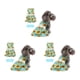 thumbnail image 4 of Traje Para Perros Vestido Largo Para Perros Hawaianos Disfraz Para Mascotas Flores De Verano matsuzay PT001672-02, 4 of 7