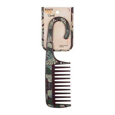 Goody Tru X DomoINK Wide Tooth Shower Comb for Detangling, For Wet & Dry Hair