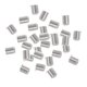thumbnail image 5 of 30 Piezas de de Plata de Tubo de Posicionamiento de Abalorios Pendientes Fabricación de Pulseras mayimx Perlas espaciadoras de plata esterlina, 5 of 9