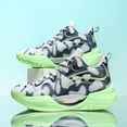 thumbnail image 2 of Bolognifi Fashion Men's Shoes Basketball Sports Training Sneakers Running Fans - WHITE_5.5, 2 of 8